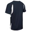 Champro Wild Card 2 Button Polyester Baseball/Softball Jersey, Youth X-Large, Navy,White view 3