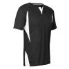 CHAMPRO Mens Wild Card 2-Button Baseball/Softball Jersey, Black,white, 3X-Large US view 1