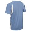 Champro Wild Card 2 Button Polyester Baseball/Softball Jersey, Adult 3X-Large, Light Blue,White view 3