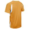 Champro Wild Card 2 Button Polyester Baseball/Softball Jersey, Youth Large, Gold,White view 3