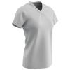 Champro Star Ladies V Neck T Shirt, Girls' Small, White view 1