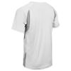 Champro Wild Card 2 Button Polyester Baseball/Softball Jersey, Youth Small, White,Grey view 3