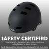 Bike Helmet 3 Sizes for Teenager Kids Youth Adults,Bavilk Skateboard Helmet Adjustable Multi-Sport Bicycle Cycling Scooter Roller Skate Inline Skating Rollerblading for Girls Boys Women Men Teen view 2