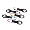 BESPORTBLE Silicone Keychain 5Pcs Silicone Bottle Buckle Practical Hanging Holder Clip Keychain Carabiner for Outdoor Activities Bike Camping Hiking Daily Use (Random Color) view 2