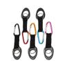 BESPORTBLE Silicone Keychain 5Pcs Silicone Bottle Buckle Practical Hanging Holder Clip Keychain Carabiner for Outdoor Activities Bike Camping Hiking Daily Use (Random Color) view 3