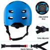 Bike Helmet 3 Sizes for Teenager Kids Youth Adults,Bavilk Skateboard Helmet Adjustable Multi-Sport Bicycle Cycling Scooter Roller Skate Inline Skating Rollerblading for Girls Boys Women Men Teen view 3