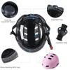 Bike Helmet 3 Sizes for Teenager Kids Youth Adults,Bavilk Skateboard Helmet Adjustable Multi-Sport Bicycle Cycling Scooter Roller Skate Inline Skating Rollerblading for Girls Boys Women Men Teen view 4