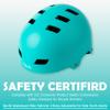 Bike Helmet 3 Sizes for Teenager Kids Youth Adults,Bavilk Skateboard Helmet Adjustable Multi-Sport Bicycle Cycling Scooter Roller Skate Inline Skating Rollerblading for Girls Boys Women Men Teen view 2