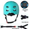 Bike Helmet 3 Sizes for Teenager Kids Youth Adults,Bavilk Skateboard Helmet Adjustable Multi-Sport Bicycle Cycling Scooter Roller Skate Inline Skating Rollerblading for Girls Boys Women Men Teen view 3
