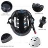 Bike Helmet 3 Sizes for Teenager Kids Youth Adults,Bavilk Skateboard Helmet Adjustable Multi-Sport Bicycle Cycling Scooter Roller Skate Inline Skating Rollerblading for Girls Boys Women Men Teen view 4
