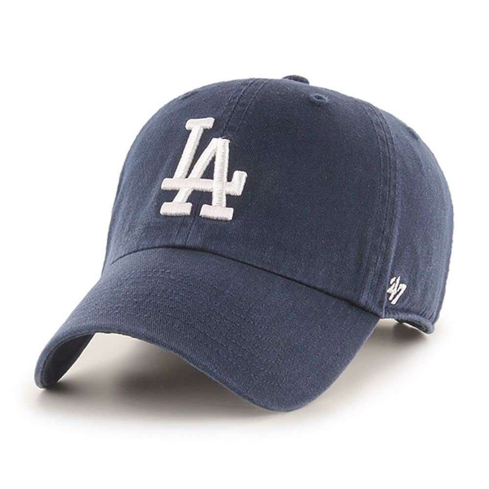 '47 Los Angeles Dodgers Clean Up Dad Hat Baseball Cap - Navy