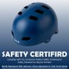 Bike Helmet 3 Sizes for Teenager Kids Youth Adults,Bavilk Skateboard Helmet Adjustable Multi-Sport Bicycle Cycling Scooter Roller Skate Inline Skating Rollerblading for Girls Boys Women Men Teen view 2