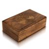Great Birthday Gifts Handmade Decorative Wooden Jewelry Box Tree Of Life Carving Jewelry Organizer Keepsake Box Treasure Chest Trinket Holder Watch Box Storage Lock Box Housewarming Gift view 1