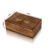Great Birthday Gifts Handmade Decorative Wooden Jewelry Box Tree Of Life Carving Jewelry Organizer Keepsake Box Treasure Chest Trinket Holder Watch Box Storage Lock Box Housewarming Gift view 2