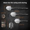 Sahara Sailor Unbreakable Tactical Shovel-180 Degree Folding Shovel-Camping Shovels - 23 in 1 Survival Gear and Equipment Multifunctional Camping Gear Survival Tools for Caping Hiking view 4