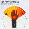 Heated Glove Liners for Men & Women, Rechargeable Thin Electric Touchscreen Gloves for Skiing, Cycling, Hiking & Typing view 2