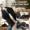 Heated Glove Liners for Men & Women, Rechargeable Thin Electric Touchscreen Gloves for Skiing, Cycling, Hiking & Typing view 3