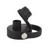 WishDirect Wide Mouth Lid with Flexible Handle Compatible with Hydro Flask 12/16/18/20/32/40/64 Oz, Fits Simple Modern, Takeya, Iron Flask, BUZIO and Most Wide Mouth Water Bottles (Black, 1 Pack) view 1