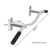 Pull-up Bars AGYH Wall-Mounted Horizontal Bar, Sturdy and Non-Rusting Chin Up Bar, Male and Female Physical Fitness Training Equipment, Load 300kg (Color : Silver) view 2