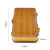 BESPORTBLE 2pcs Baits Storage Boxes Transparent Plastic Double Sided Fishing Lure Storage Box Separated Cells Cases Organizer Fishing Accessary for Outdoor view 2