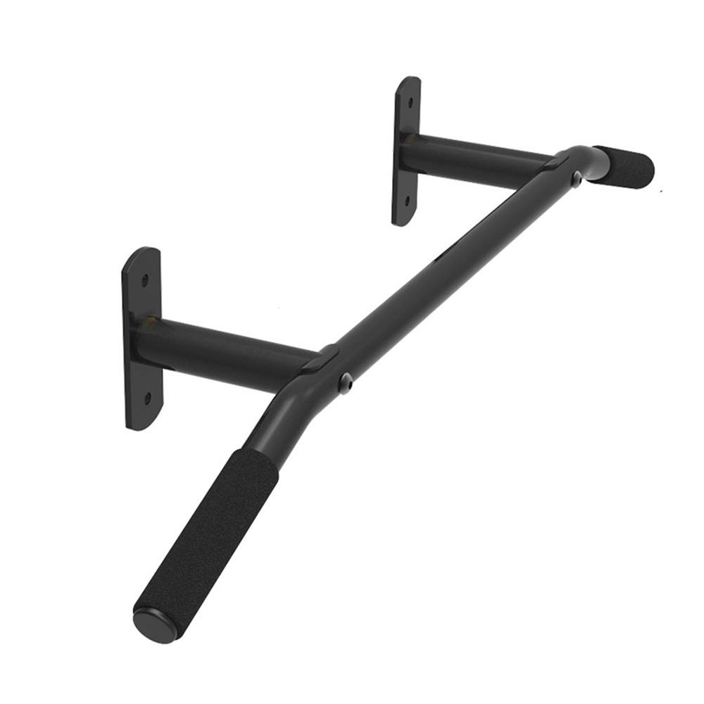 Pull-up Bars AGYH Wall-Mounted Horizontal Bar, Chin Up Bar with Foam Handshake, Pectoral Abs Arm Training Equipment, Load 300kg2 Colors (Color : Black)