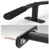 Pull-up Bars AGYH Wall-Mounted Horizontal Bar, Chin Up Bar with Foam Handshake, Pectoral Abs Arm Training Equipment, Load 300kg2 Colors (Color : Black) view 3