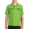 Custom Embroidered Polo Shirts for Youth Personalized Add Your Text Name Design Lime view 1