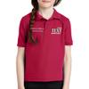 Custom Embroidered Polo Shirts for Youth Personalized Add Your Text Name Design view 4