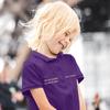 Custom Embroidered Polo Shirts for Youth Personalized Add Your Text Name Design Purple view 2