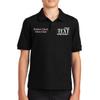 Custom Embroidered Polo Shirts for Youth Personalized Add Your Text Name Design Black view 1
