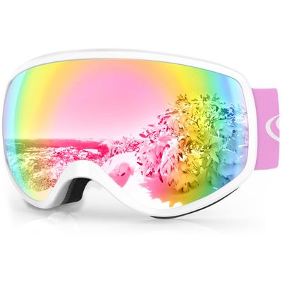 findway Kids Ski Goggles, Kids Snowboard Goggles for Boys Girls Toddler age 3-12