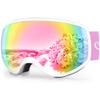 findway Kids Ski Goggles, Kids Snowboard Goggles for Boys Girls Toddler age 3-12 view 1