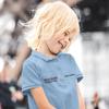 Custom Embroidered Polo Shirts for Youth Personalized Add Your Text Name Design Light Blue view 2