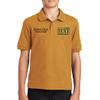 Custom Embroidered Polo Shirts for Youth Personalized Add Your Text Name Design Gold view 1