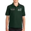 Custom Embroidered Polo Shirts for Youth Personalized Add Your Text Name Design Dark Green view 1