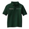 Custom Embroidered Polo Shirts for Youth Personalized Add Your Text Name Design Dark Green view 3