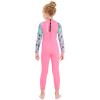 NATYFLY Kids Wetsuit, 2.5mm Neoprene Thermal Swimsuit, Full Wetsuit for Girls Boys and Toddler, Long Sleeve Kids Wet Suits for Swimming view 4