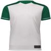 Augusta Sportswear Closer Jersey L White/Dark Green view 2