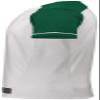 Augusta Sportswear Closer Jersey L White/Dark Green view 3