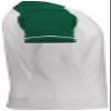 Augusta Sportswear Closer Jersey L White/Dark Green view 4