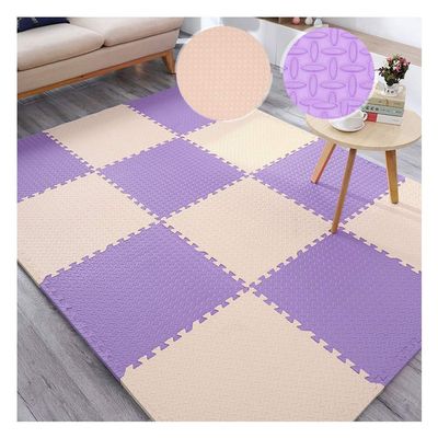 ALGFree Carpet Interlocking Foam Mats Perfect for Protector Kids Floor Protection Garage Exercise Yoga Playroom Foam Puzzle MatMulti Purpose (Color : A, Size : 60x60x1cm-8pcs)