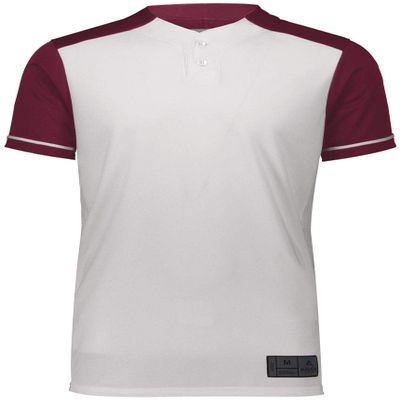 Augusta Sportswear Boys Closer Jersey S White/Maroon