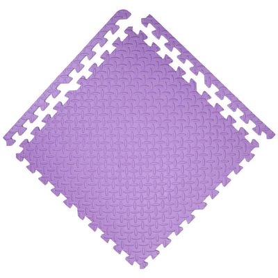 ALGFree Carpet Interlocking Foam Mats Perfect for Protector Kids Floor Protection Garage Exercise Yoga Playroom Foam Puzzle MatMulti Purpose (Color : Purple, Size : 60x60x1cm-9pcs)