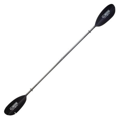 BENDING BRANCHES Angler Ace 2-Piece Snap-Button Fishing Kayak Paddle, Black, 270cm