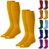 Rawlings Baseball/Softball Socks | 2 Pair | Large | Light Orange view 1