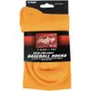 Rawlings Baseball/Softball Socks | 2 Pair | Large | Light Orange view 3