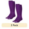 Rawlings Baseball/Softball Socks | 2 Pair | Medium | Purple view 2