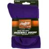 Rawlings Baseball/Softball Socks | 2 Pair | Medium | Purple view 3