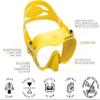 Cressi F1 + Supernova Dry + Palau SAF, Yellow, XS/S view 2