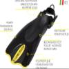 Cressi F1 + Supernova Dry + Palau SAF, Yellow, XS/S view 4